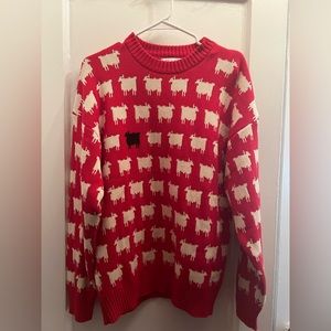 Warm & wonderful Princess Diana sheep sweater